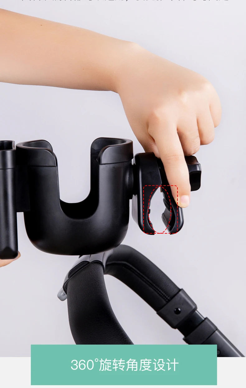 Baby stroller accessories baby bottles rack for baby cup holder trolley child car bicycle quick release water bottle holder