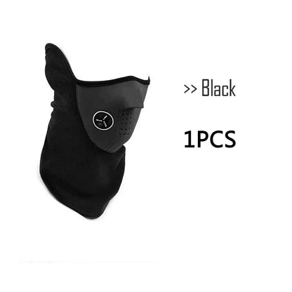 New Winter Motorcycle Fleece Thermal Face Mask Balaclava Windproof Keep Warm Riding Face Shield Winter Outdoor Sports Masks